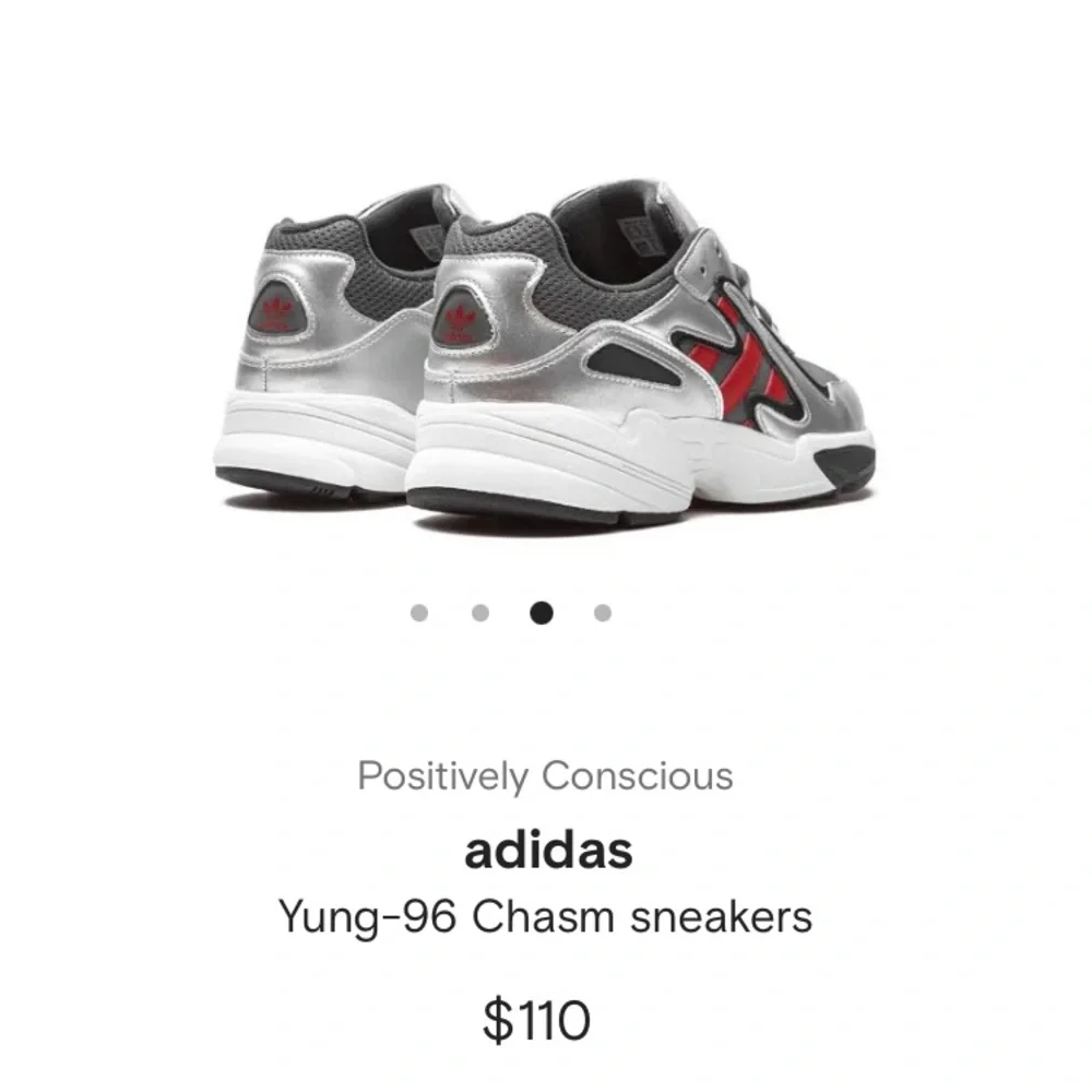 Adidas Yung-96 Chasm sneakers size 5